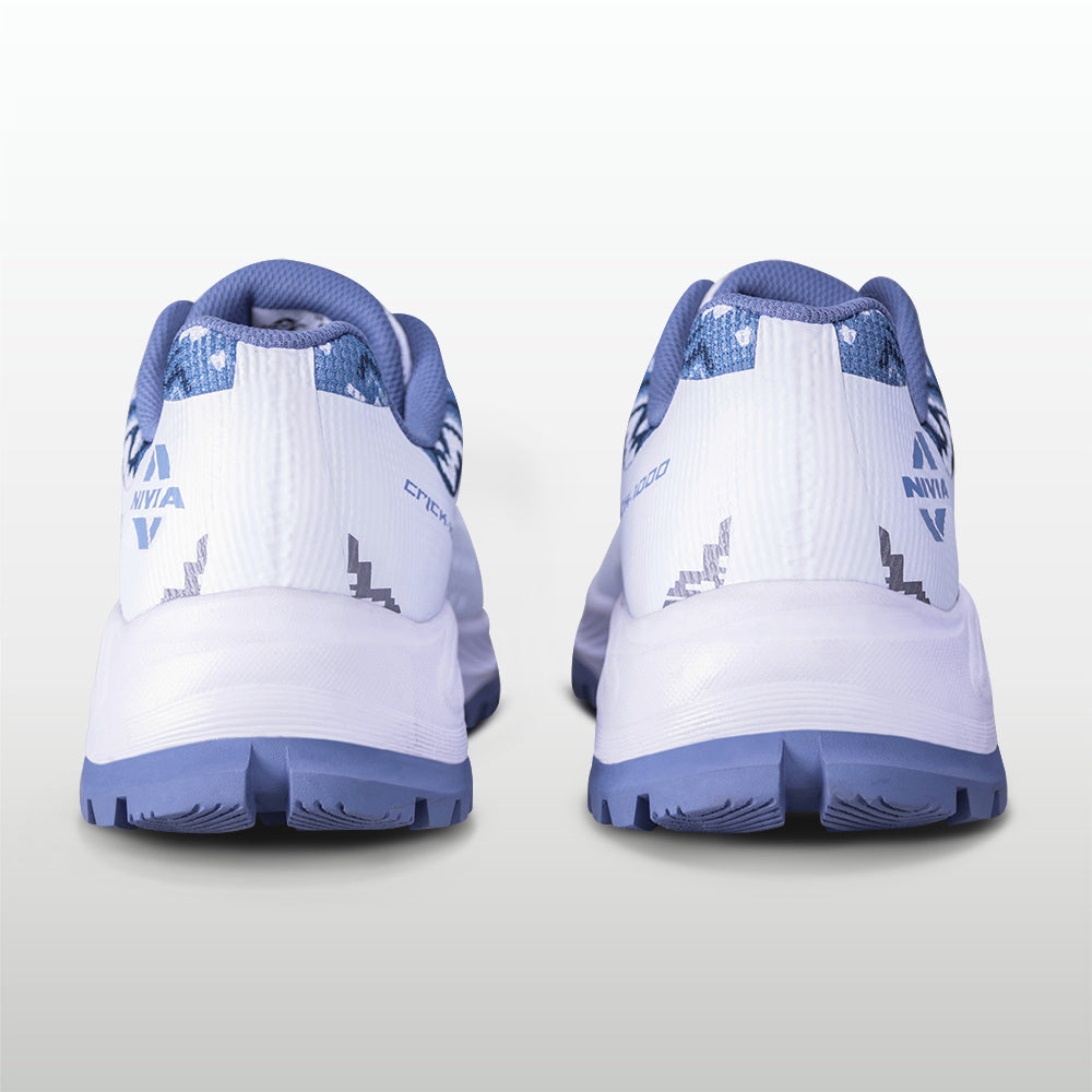 NIVIA CRICK-1000 2.0 Cricket Shoes Rubber | Breathable Cricket Shoes with TPU Fusion Upper, PU Cushioning & High-Traction Rubber Sole