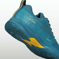 NIVIA Powerstrike 4.0 Badminton Shoes | Lightweight Court Shoes with Duofoam Cushioning, TPU Support & Non-Marking Sole - Best Price online Prokicksports.com