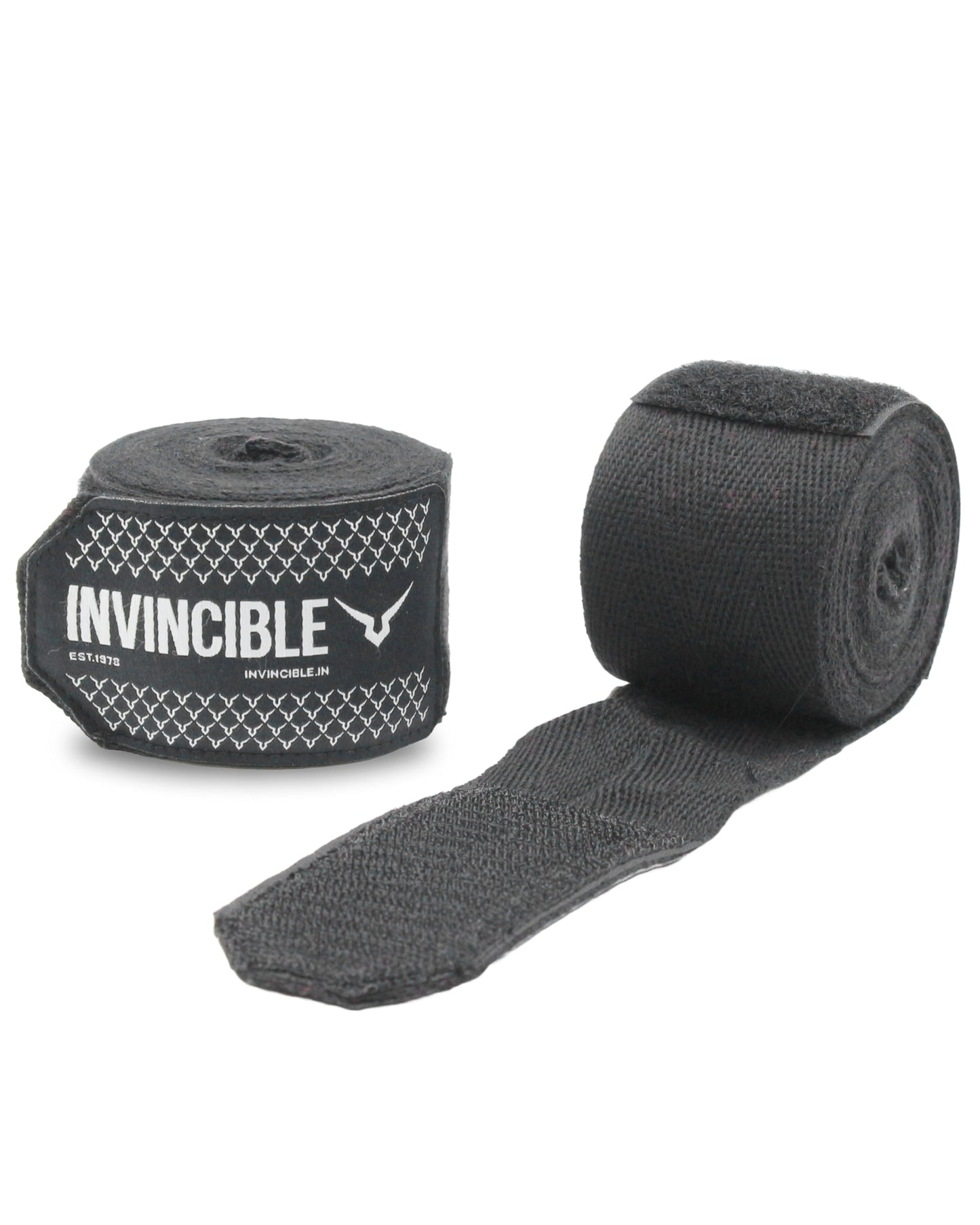 Invincible Classic Cotton Boxing Hand Wrap | Non-Stretch Cotton Hand Wraps with Superior Wrist & Knuckle Support - Best Price online Prokicksports.com