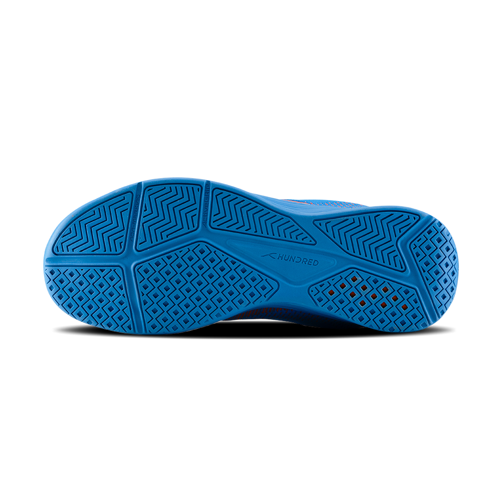 HUNDRED Court Flyer Badminton Shoes | Lightweight Club-Level Shoes with Energy Layer Cushioning & Active Grip Outsole - Best Price online Prokicksports.com
