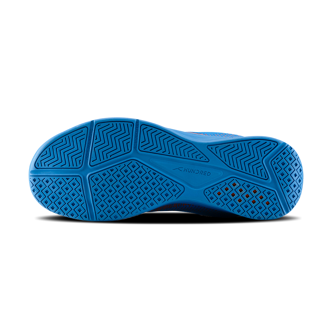 HUNDRED Court Flyer Badminton Shoes | Lightweight Club-Level Shoes with Energy Layer Cushioning & Active Grip Outsole