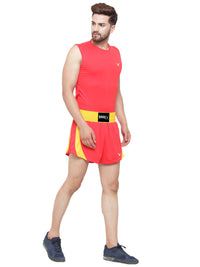 Invincible Men’s Amateur Wushu Set | 100% Polyester Moisture-Wicking Athletic Training Set