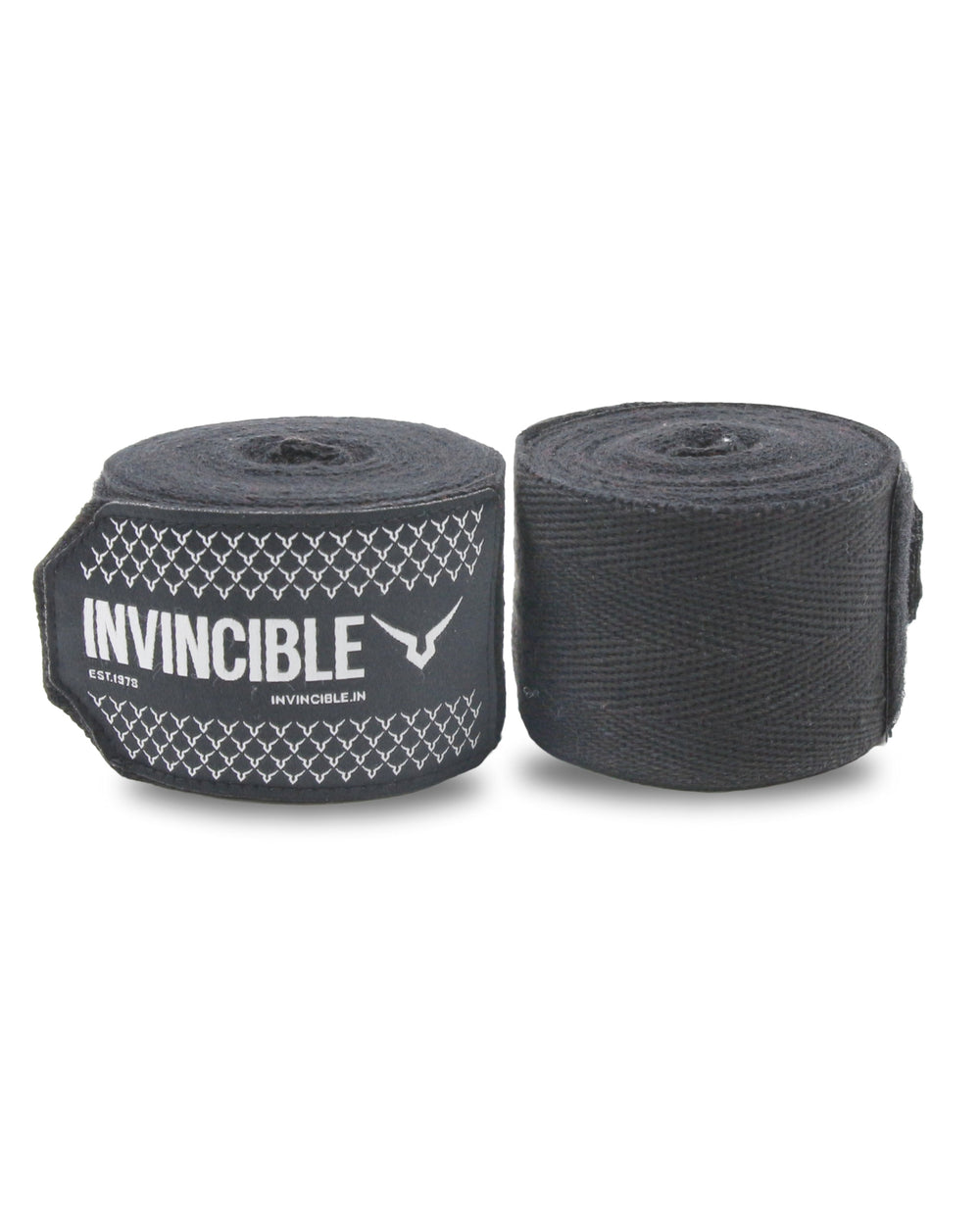 Invincible Classic Cotton Boxing Hand Wrap | Non-Stretch Cotton Hand Wraps with Superior Wrist & Knuckle Support - Best Price online Prokicksports.com