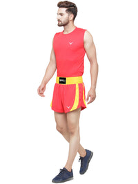 Invincible Men’s Amateur Wushu Set | 100% Polyester Moisture-Wicking Athletic Training Set