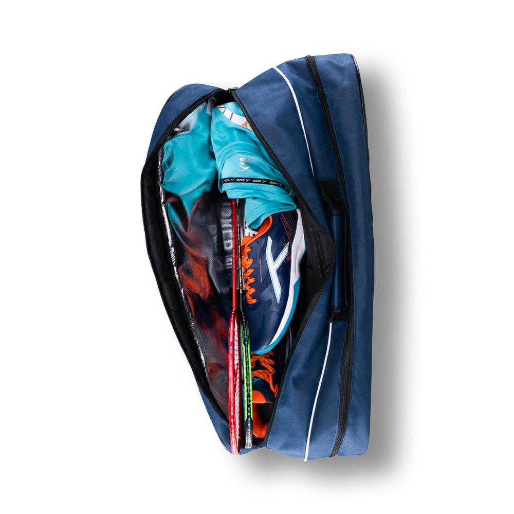 Hundred CosmoGear Max Badminton Kit Bag | Premium Thermal Racquet Bag with Scratch-Resistant Exterior & Spacious Storage