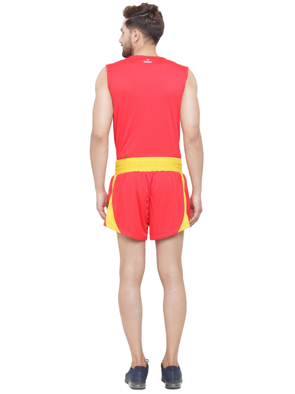 Invincible Men’s Amateur Wushu Set | 100% Polyester Moisture-Wicking Athletic Training Set
