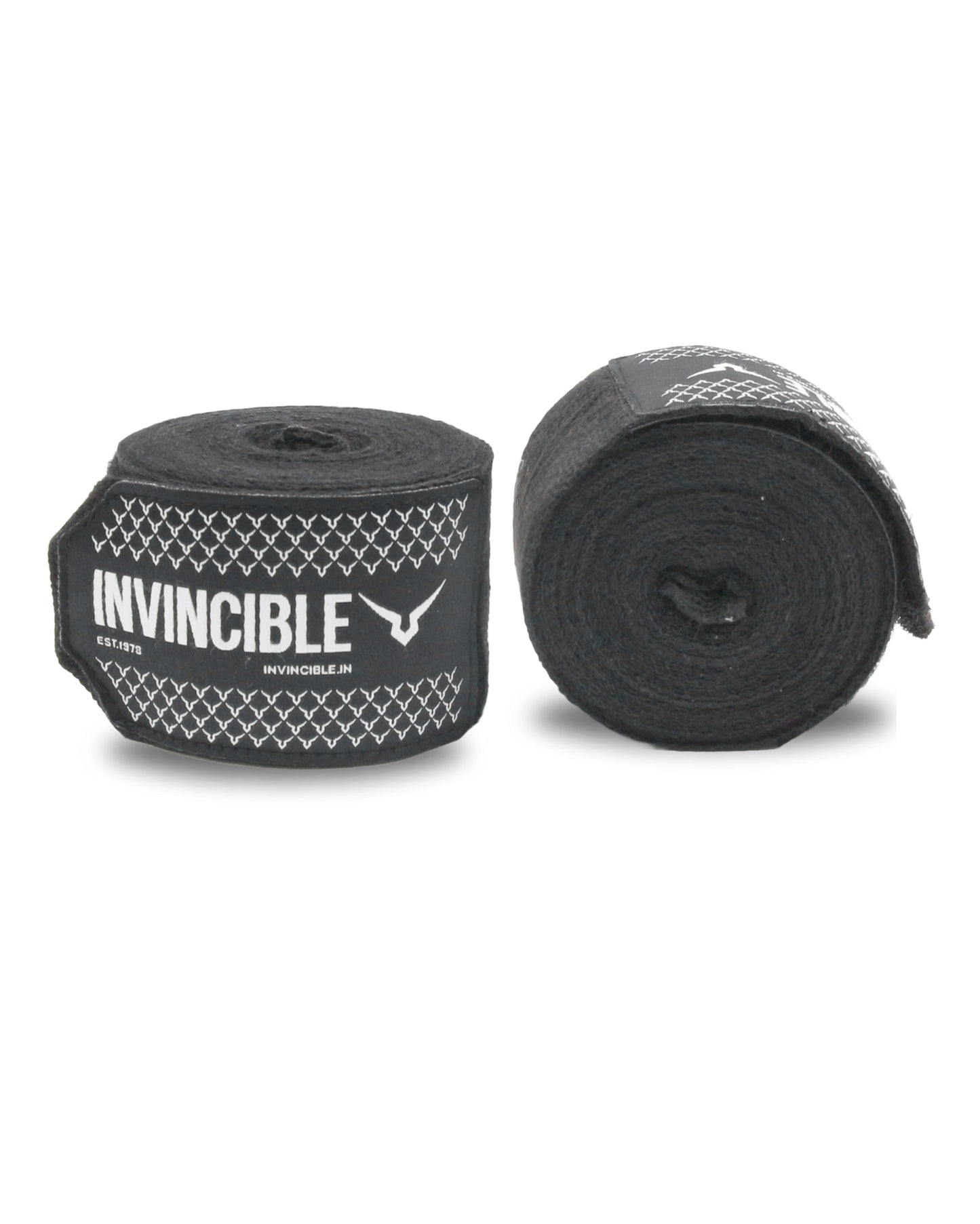 Invincible Classic Cotton Boxing Hand Wrap | Non-Stretch Cotton Hand Wraps with Superior Wrist & Knuckle Support - Best Price online Prokicksports.com