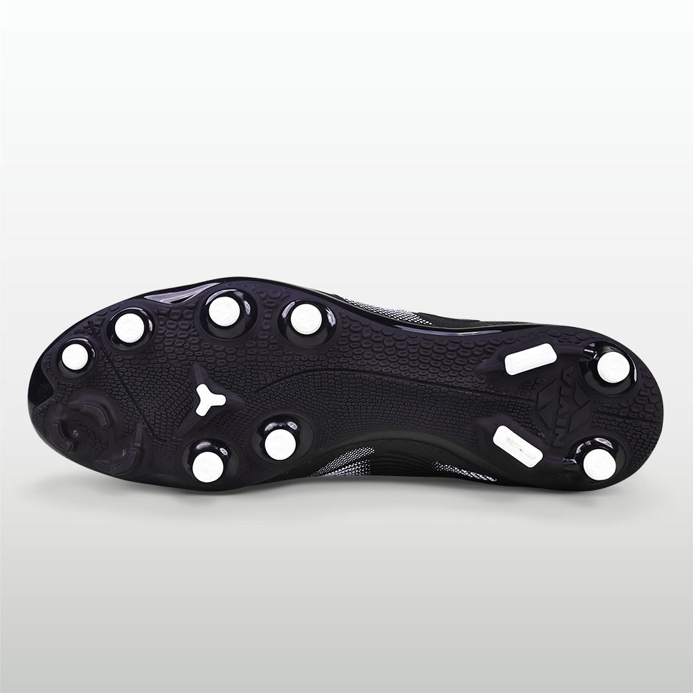 NIVIA Ashtang 3.0 Football Shoes | Firm Ground Football Studs with TPU Fusion Upper, INDIFOOT Fit & Superior Ball Control - Best Price online Prokicksports.com