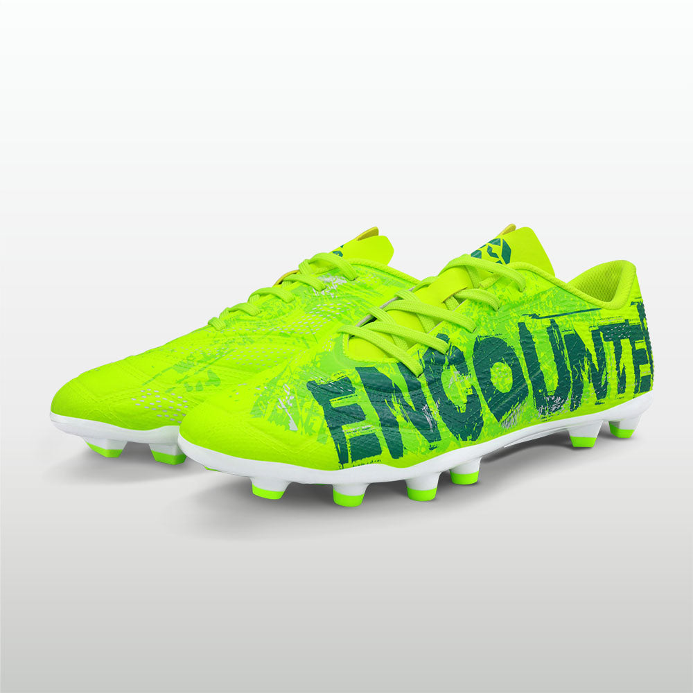 NIVIA Encounter Retro Football Shoes | Multi-Ground Football Studs with TPU Upper, Hybrid Traction & Water-Resistant Design - Best Price online Prokicksports.com