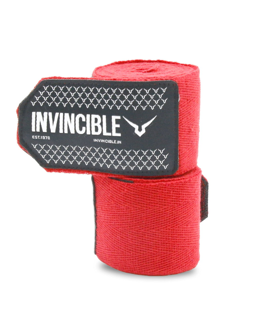 Invincible Classic Cotton Boxing Hand Wrap | Non-Stretch Cotton Hand Wraps with Superior Wrist & Knuckle Support - Best Price online Prokicksports.com