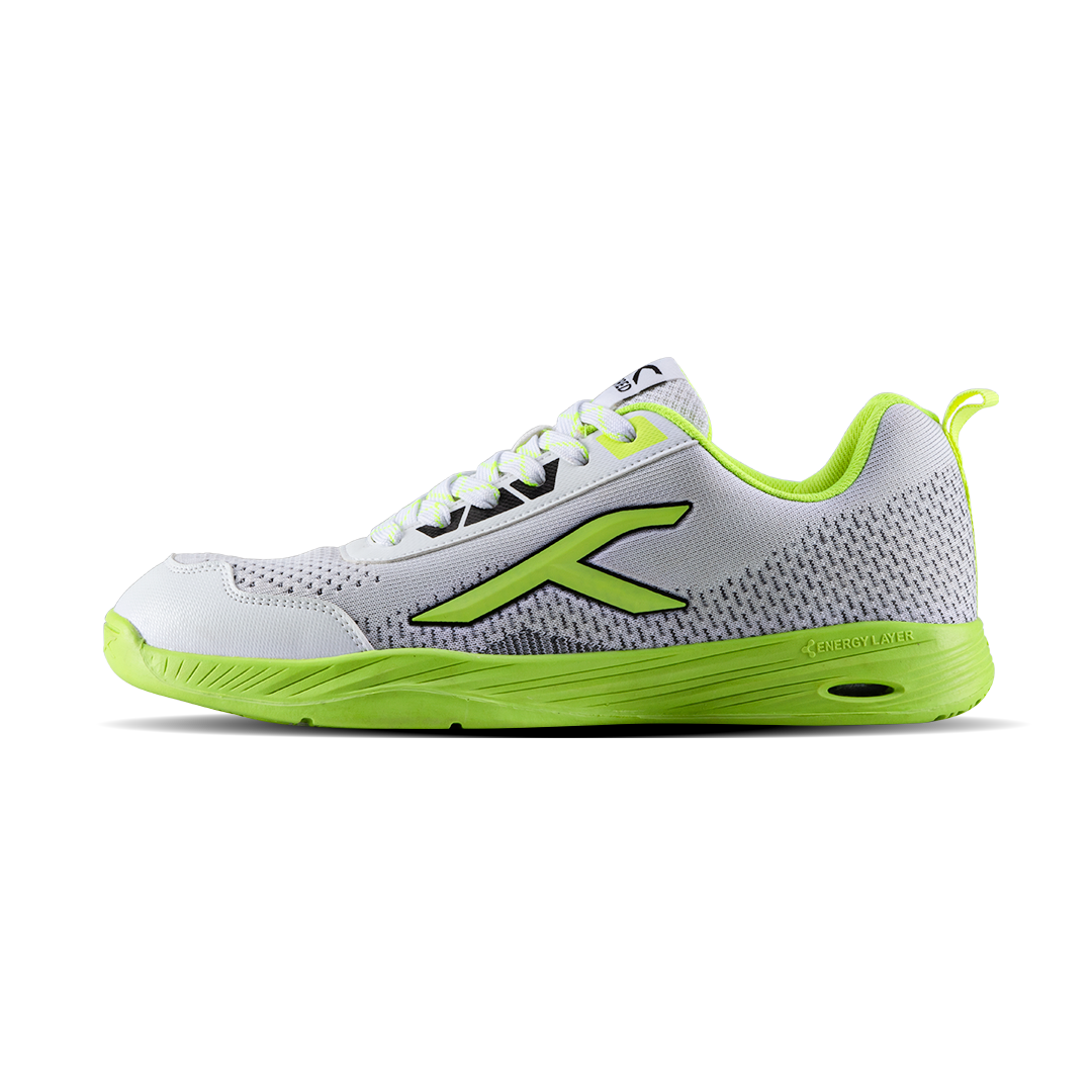 HUNDRED Court Flyer Badminton Shoes | Lightweight Club-Level Shoes with Energy Layer Cushioning & Active Grip Outsole