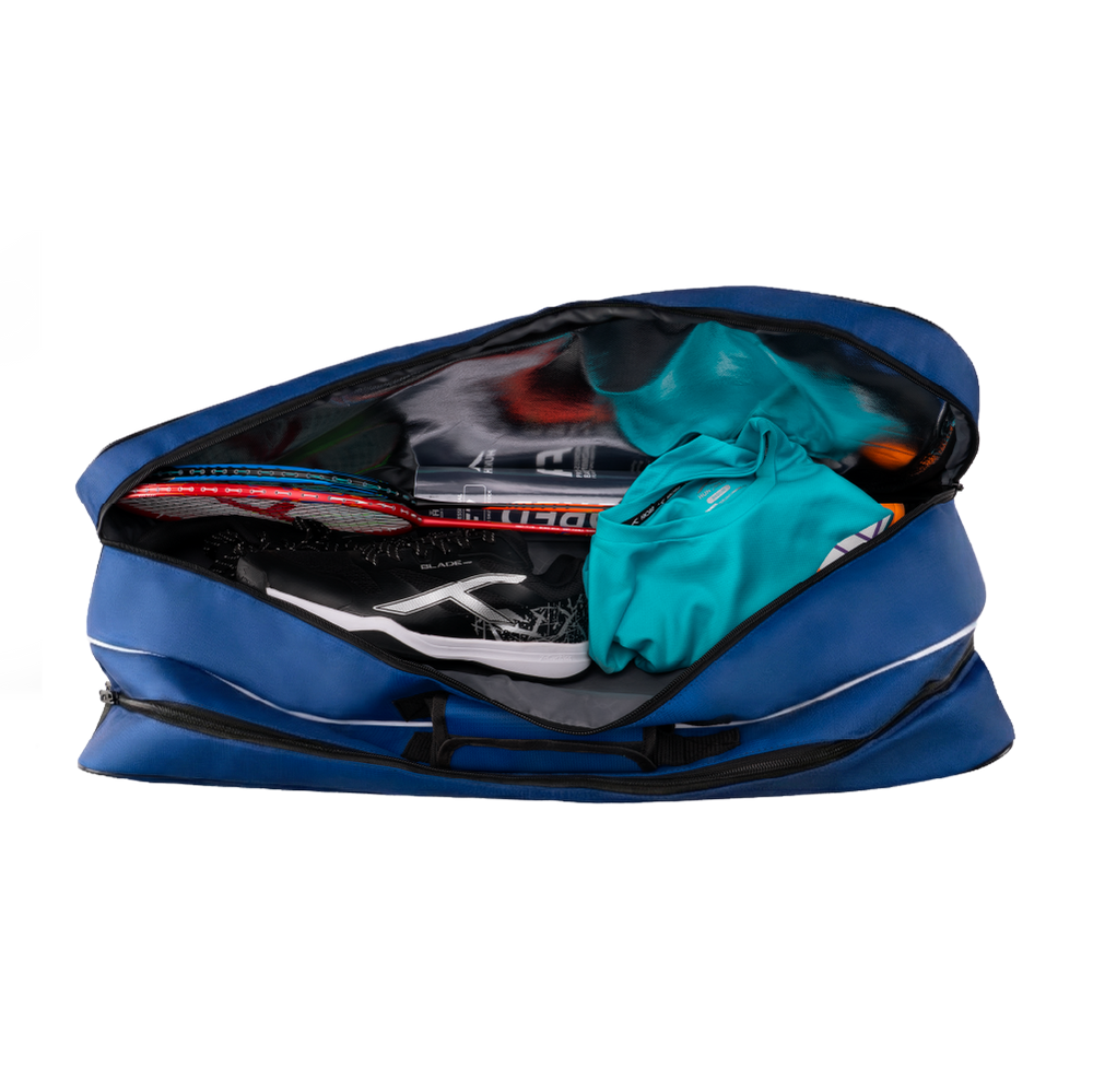 Hundred CosmoGear Max Badminton Kit Bag | Premium Thermal Racquet Bag with Scratch-Resistant Exterior & Spacious Storage - Best Price online Prokicksports.com