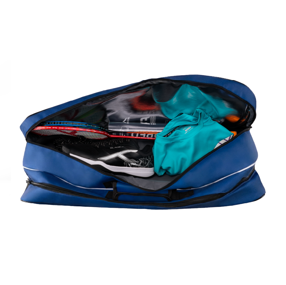 Hundred CosmoGear Max Badminton Kit Bag | Premium Thermal Racquet Bag with Scratch-Resistant Exterior & Spacious Storage - Best Price online Prokicksports.com