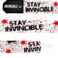 Invincible Elite Hand Wraps Splatter Print | Premium Stretch Boxing Hand Wraps with Elite Wrist Support & Bold Design