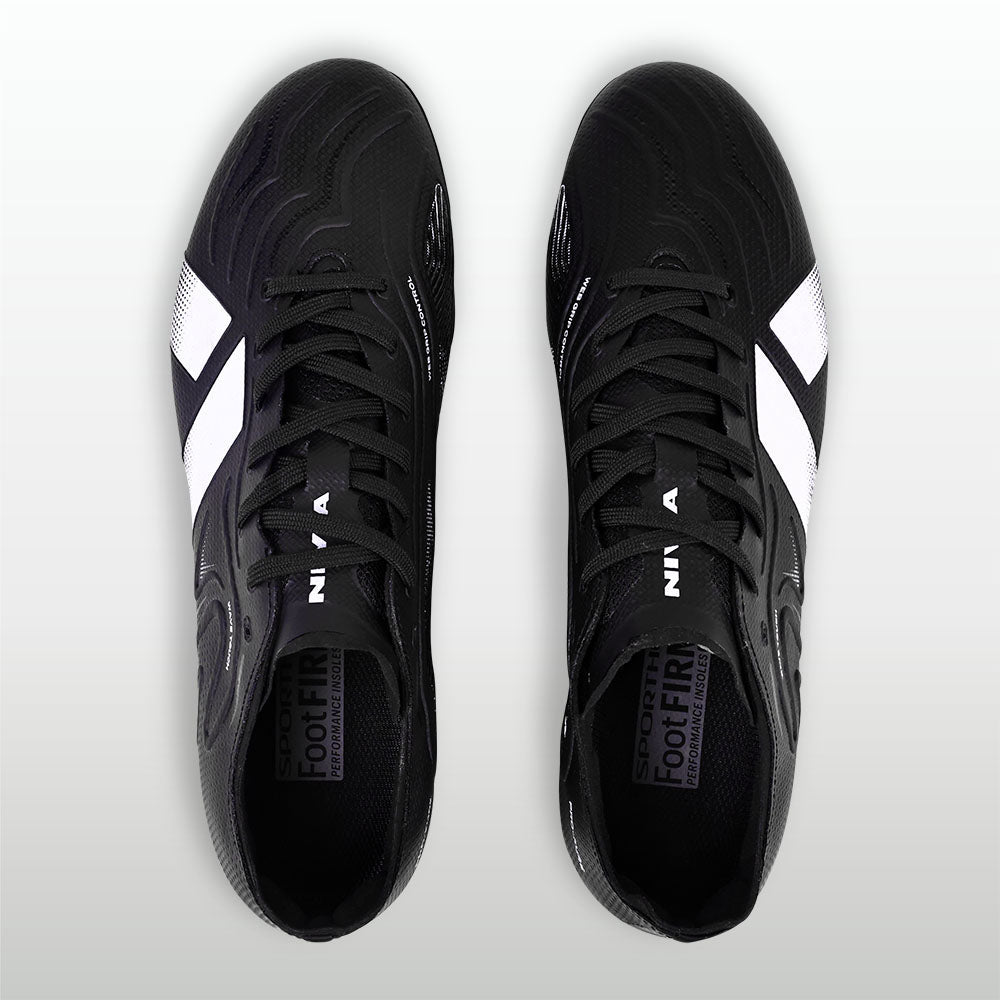 NIVIA Ashtang 3.0 Football Shoes | Firm Ground Football Studs with TPU Fusion Upper, INDIFOOT Fit & Superior Ball Control - Best Price online Prokicksports.com