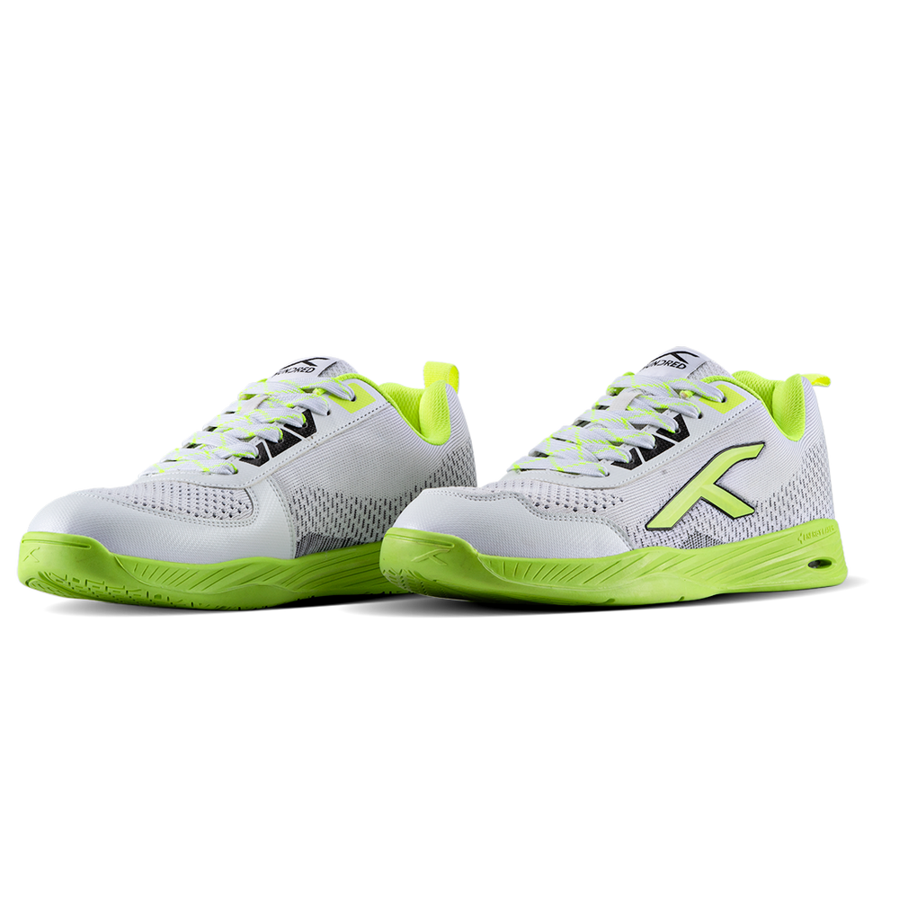 HUNDRED Court Flyer Badminton Shoes | Lightweight Club-Level Shoes with Energy Layer Cushioning & Active Grip Outsole - Best Price online Prokicksports.com