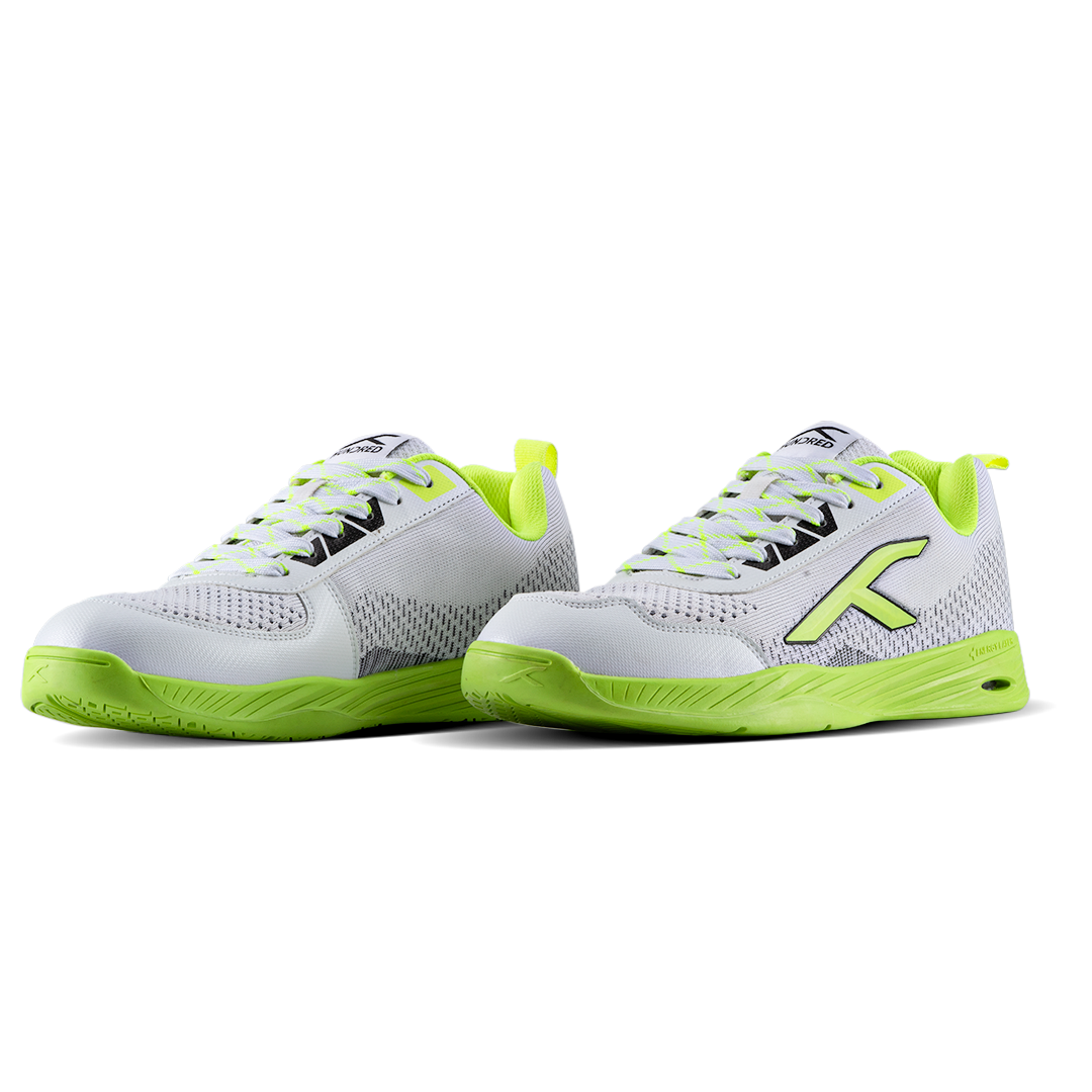 HUNDRED Court Flyer Badminton Shoes | Lightweight Club-Level Shoes with Energy Layer Cushioning & Active Grip Outsole