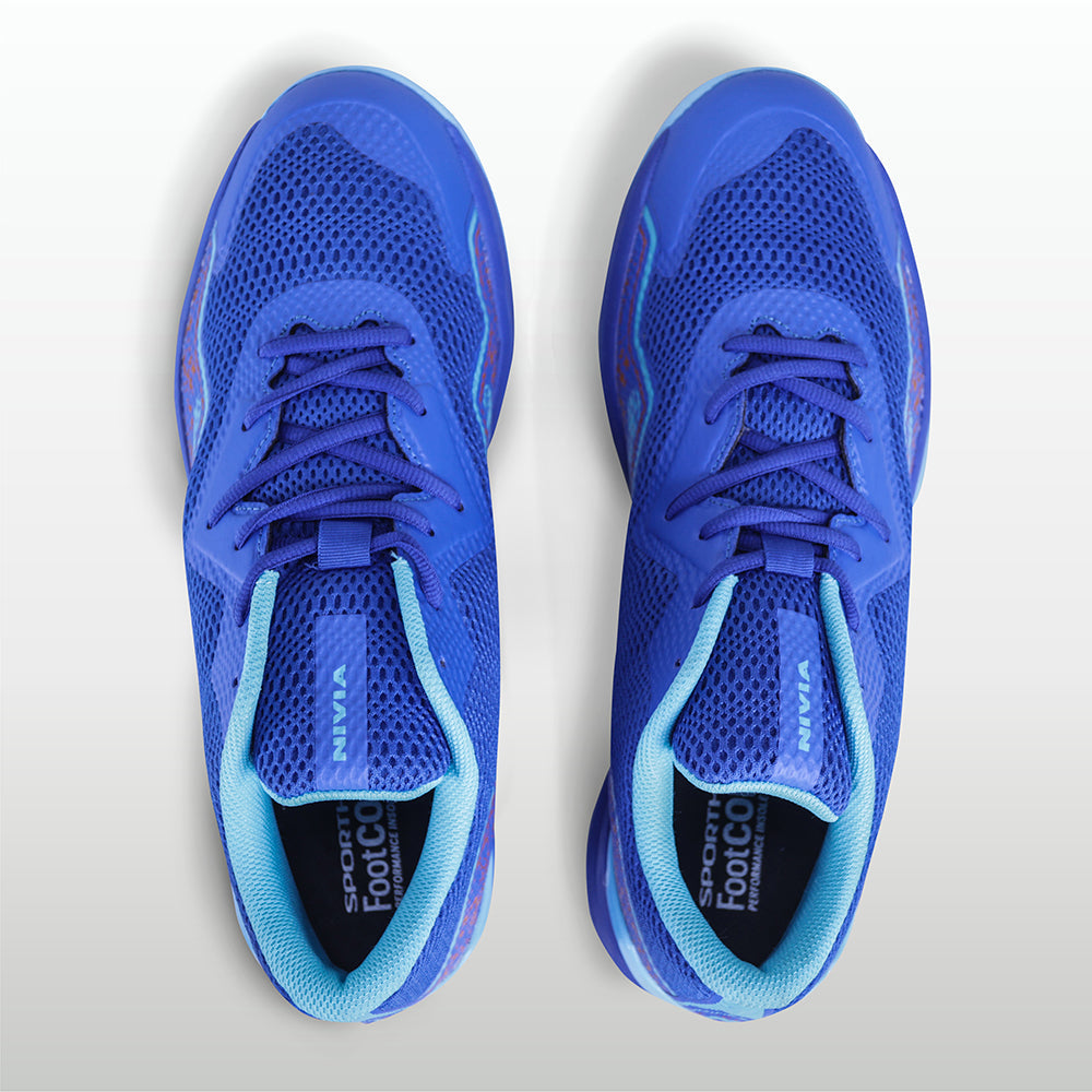 NIVIA Warrior 2.0 Basketball Shoes | Lightweight Basketball Shoes with Duofoam Midsole, PU Upper & Multi-Directional Grip - Best Price online Prokicksports.com
