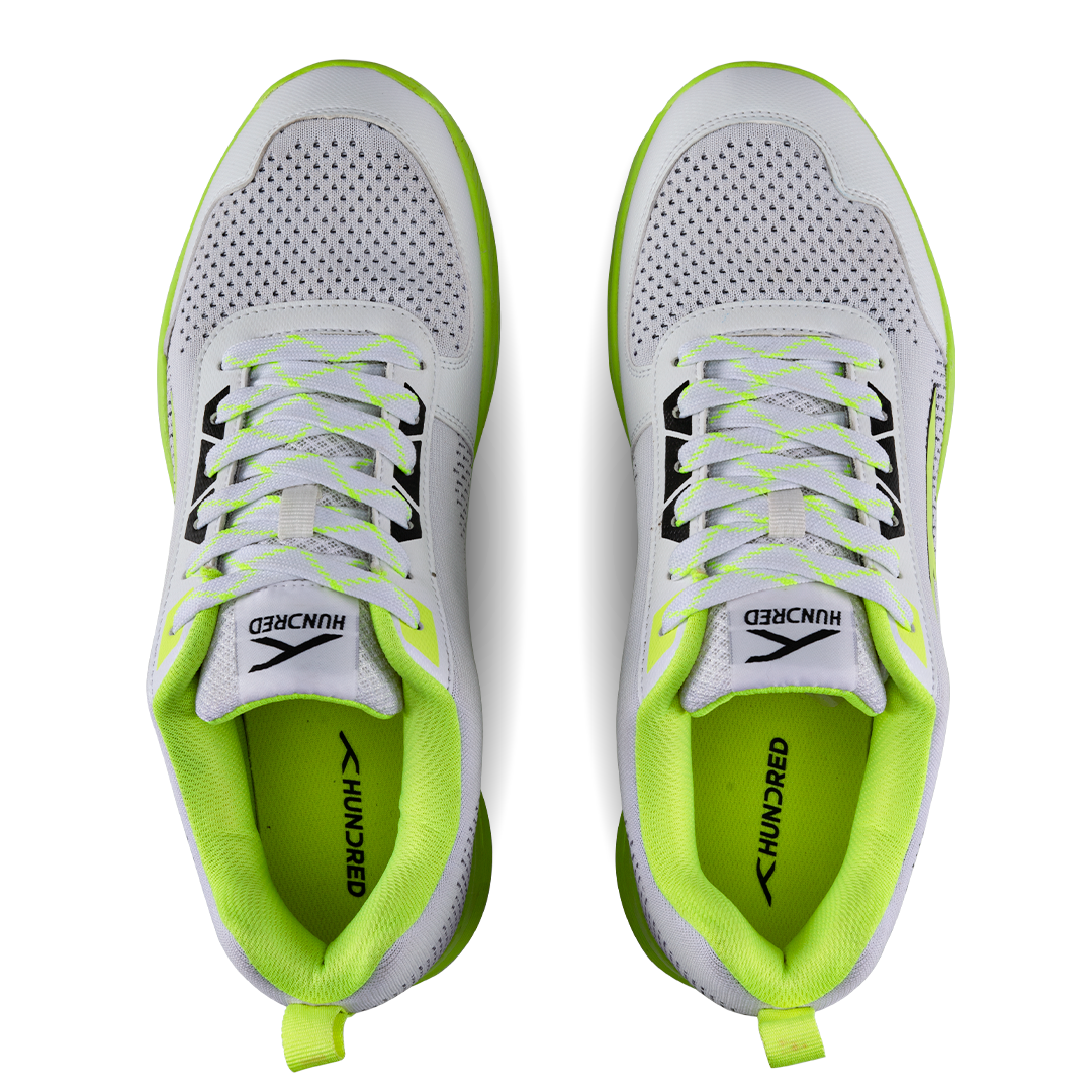 HUNDRED Court Flyer Badminton Shoes | Lightweight Club-Level Shoes with Energy Layer Cushioning & Active Grip Outsole