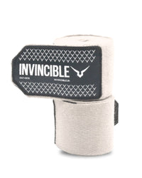 Invincible Classic Cotton Boxing Hand Wrap | Non-Stretch Cotton Hand Wraps with Superior Wrist & Knuckle Support - Best Price online Prokicksports.com