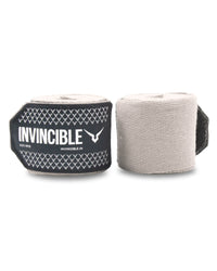 Invincible Classic Cotton Boxing Hand Wrap | Non-Stretch Cotton Hand Wraps with Superior Wrist & Knuckle Support - Best Price online Prokicksports.com