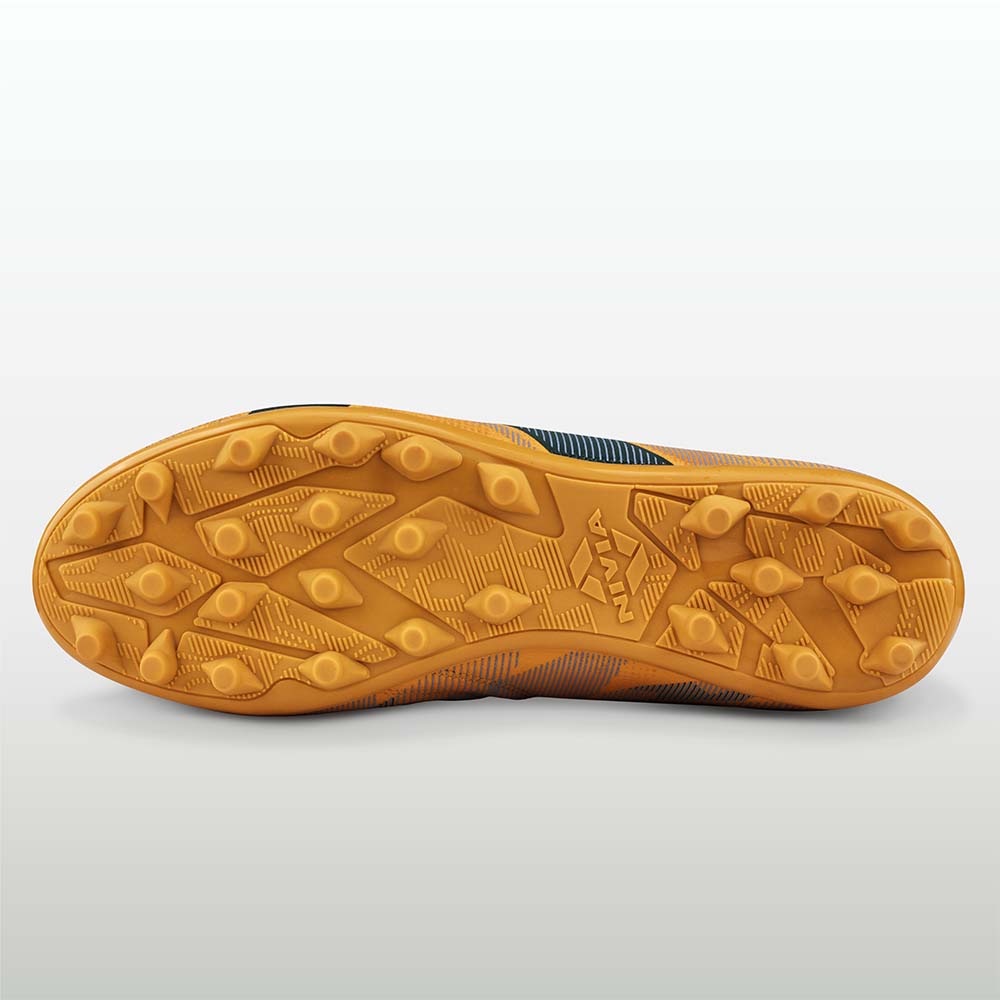 NIVIA Encounter MG 12 Football Shoes | Multi-Ground Football Studs with High-Shear TPU Outsole & Personalised Heel Fit