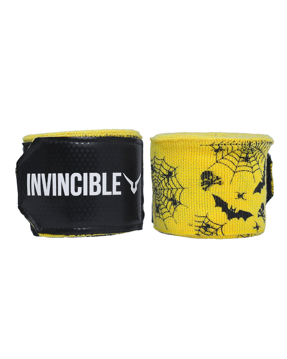 Invincible Printed Hand Wraps – Slightly Elastic Form-Fitting Boxing & Combat Wraps with Quick-Dry Moisture Wicking
