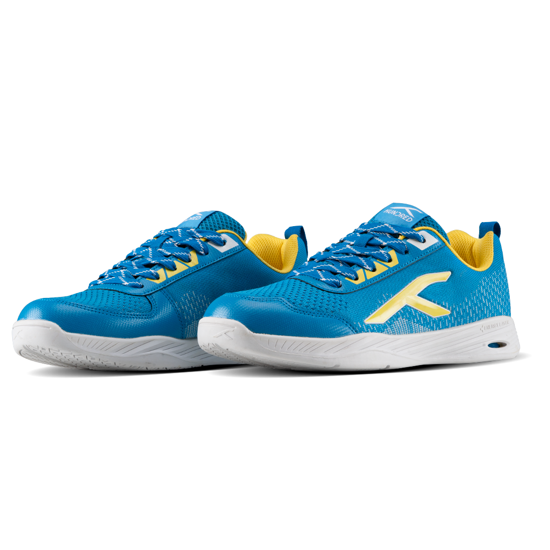 HUNDRED Court Flyer Badminton Shoes | Lightweight Club-Level Shoes with Energy Layer Cushioning & Active Grip Outsole