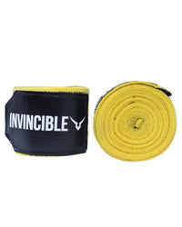 Invincible Printed Hand Wraps – Slightly Elastic Form-Fitting Boxing & Combat Wraps with Quick-Dry Moisture Wicking