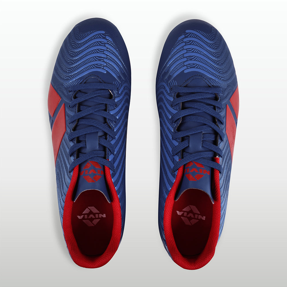 NIVIA Safari 2.0 Football Shoes | Lightweight Football Studs with TPU Outsole, 3D Textured Upper & Superior Grip - Best Price online Prokicksports.com