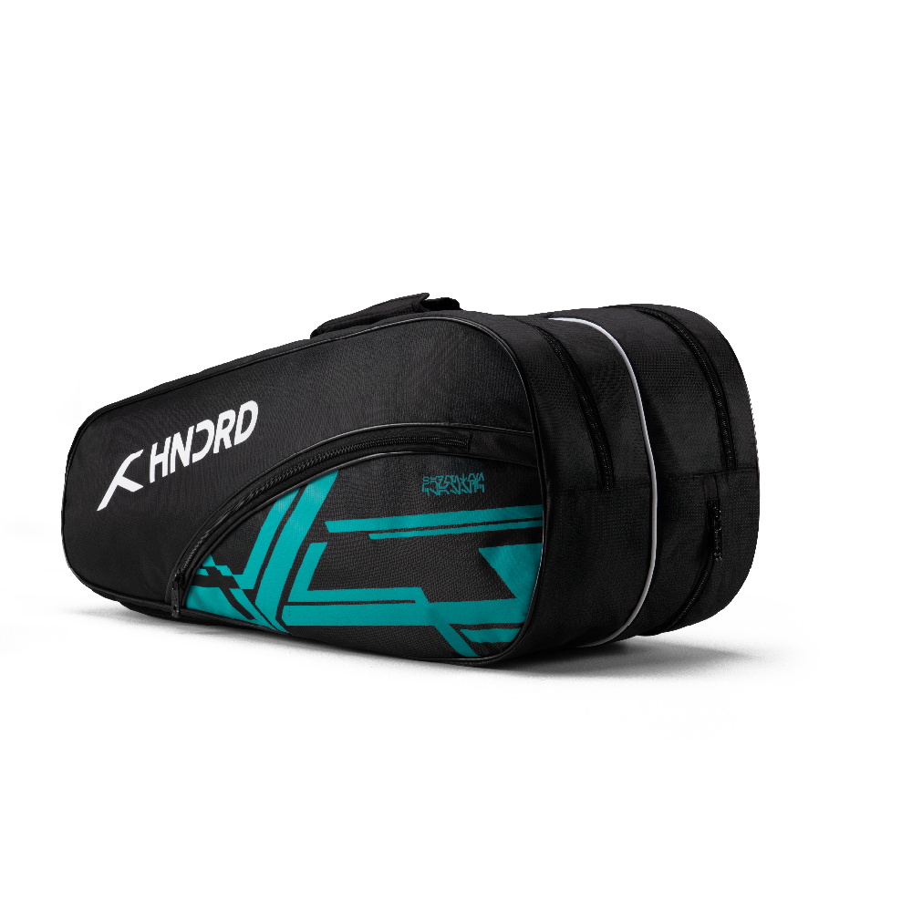 Hundred CosmoGear Max Badminton Kit Bag | Premium Thermal Racquet Bag with Scratch-Resistant Exterior & Spacious Storage - Best Price online Prokicksports.com