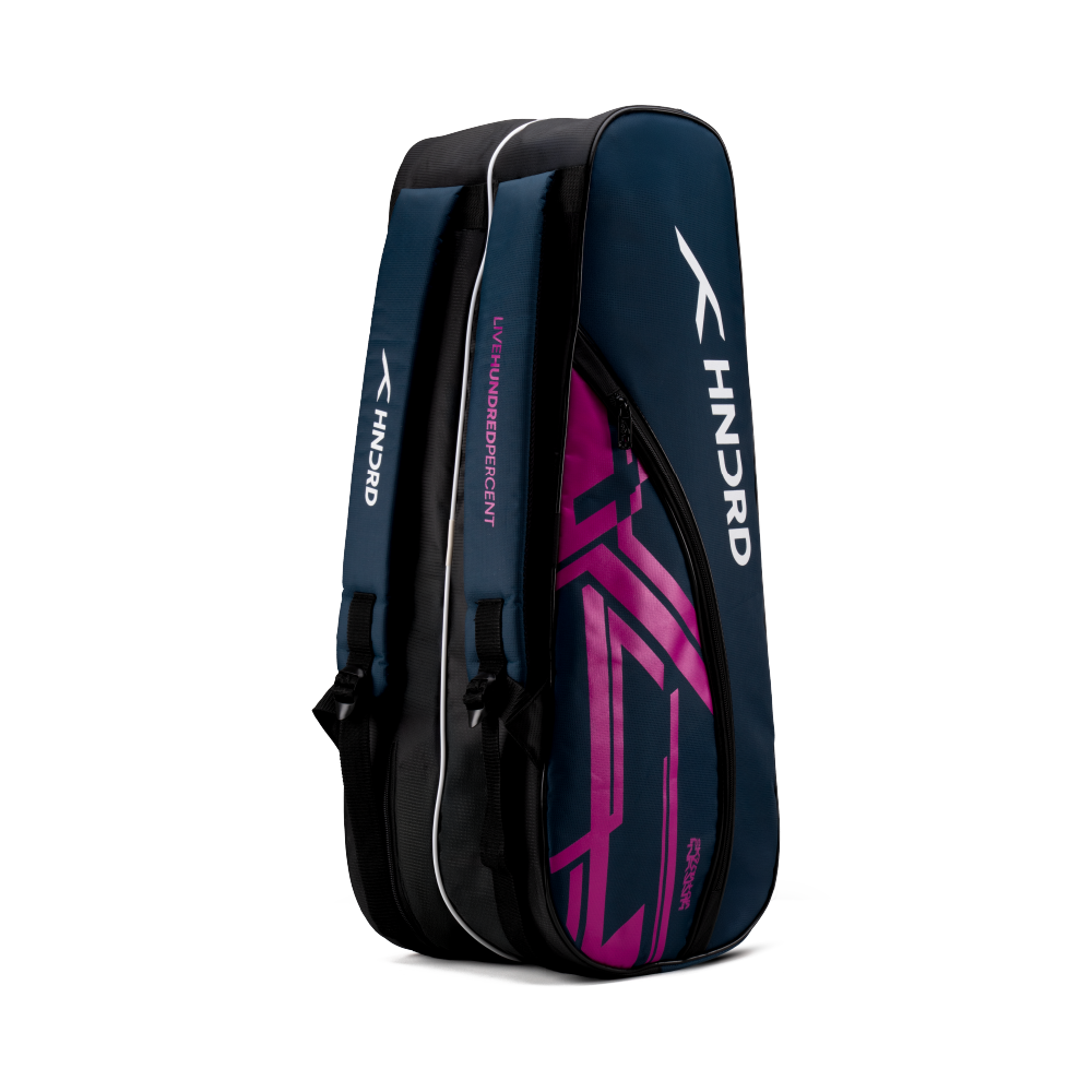 Hundred CosmoGear Max Badminton Kit Bag | Premium Thermal Racquet Bag with Scratch-Resistant Exterior & Spacious Storage - Best Price online Prokicksports.com