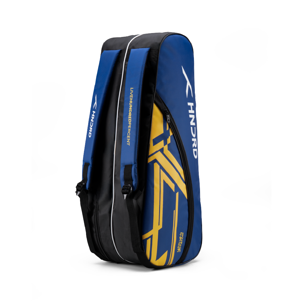 Hundred CosmoGear Max Badminton Kit Bag | Premium Thermal Racquet Bag with Scratch-Resistant Exterior & Spacious Storage - Best Price online Prokicksports.com