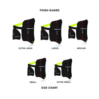 Moonwalkr Right Hand Combo Thigh Guard 2.0 - Black - Best Price online Prokicksports.com