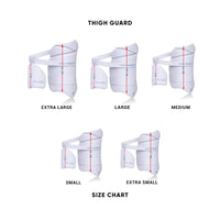 Moonwalkr Right Hand Combo Thigh Guard 2.0 - White - Best Price online Prokicksports.com