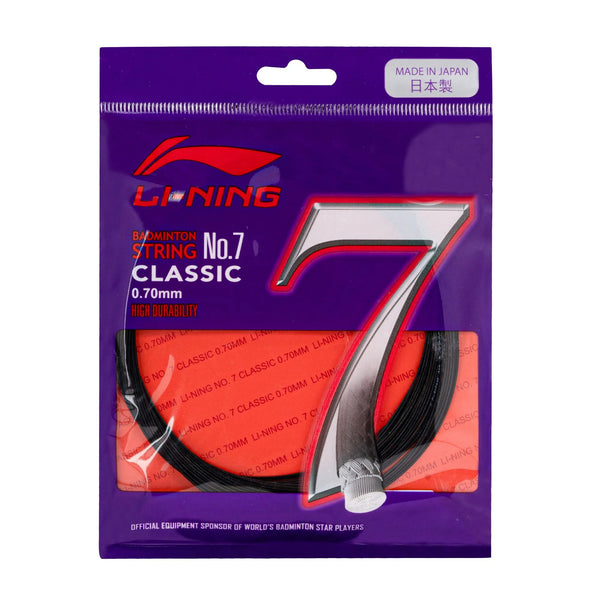 Li-Ning No 7 Classic Badminton String – Assorted Colors (Pack of 50) | Premium Durability & Control for All-Level Players