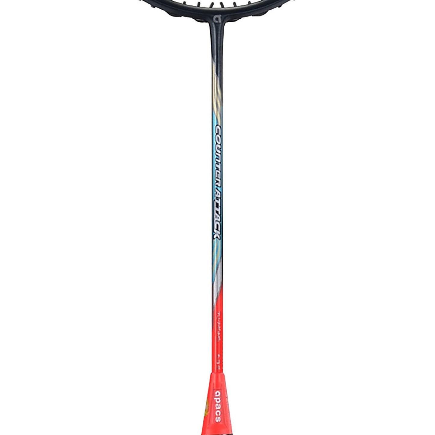 Apacs Counter Attack Badminton Unstrung Racket – Ultra-Lightweight 7U Graphite Racket with Matte Finish, Fast Swing Speed & Control for Intermediate Players - Best Price online Prokicksports.com