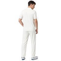 Prokick Elite Half Sleeves Cricket Jersey Set for Junior Players, T-Shirt with Trouser (Off White) - Best Price online Prokicksports.com
