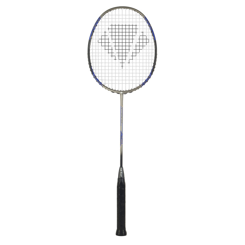 Carlton Carbotec 2100 High Flex Strung Badminton Racquet – Grey | Lightweight Graphite Frame | Power & Control for Intermediate Players - Best Price online Prokicksports.com