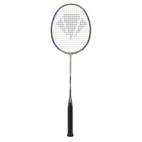 Carlton Carbotec 2100 High Flex Strung Badminton Racquet – Grey | Lightweight Graphite Frame | Power & Control for Intermediate Players - Best Price online Prokicksports.com