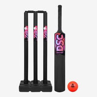 DSC Panther Plastic Cricket Set Black - image 2