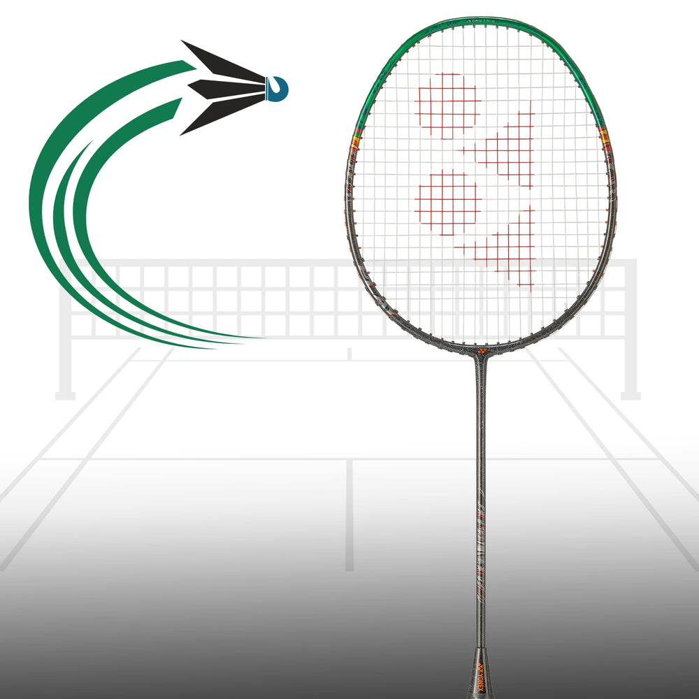 Yonex Astrox 99 Play 3rd Gen Strung Badminton Racquet – Black/Green 4U5 | Power Smash Racquet | Lightweight Graphite Frame for Intermediate & Advanced Players