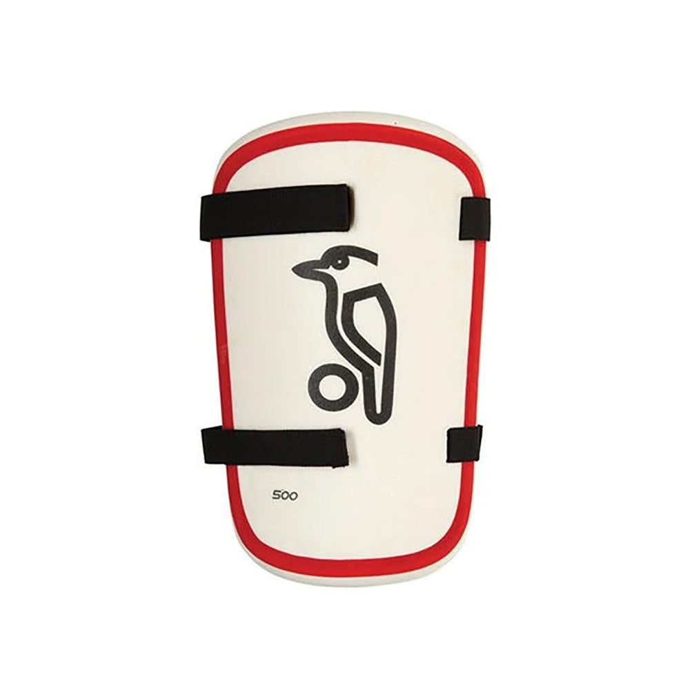 Kookaburra 500 Uni Thigh Pad Adult – Off White Lightweight Cricket Protection for Left and Right-Handed Batsmen