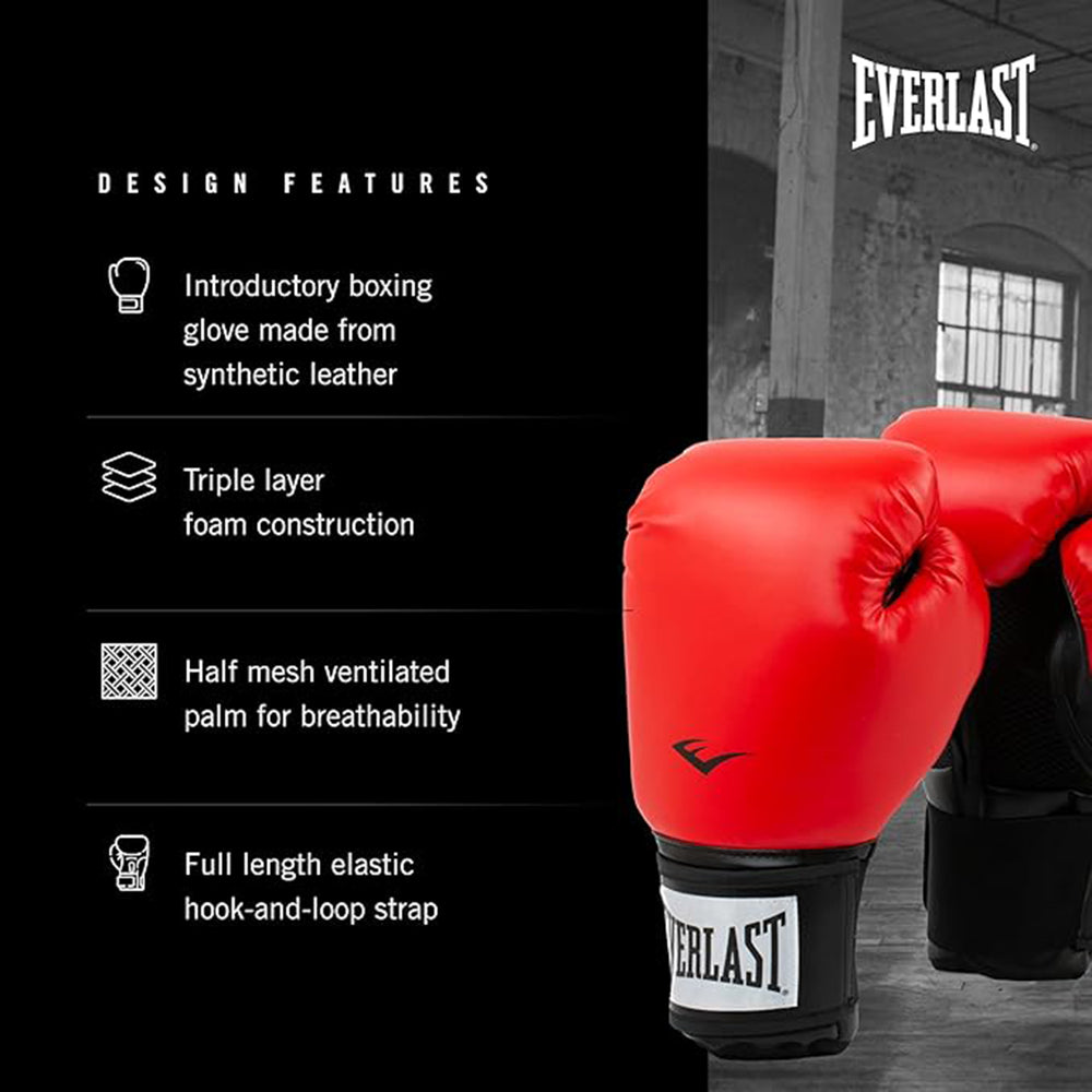 Everlast Prostyle 2 Boxing Gloves – High-Performance Gloves for Training & Sparring | Training Boxing Gloves - Best Price online Prokicksports.com
