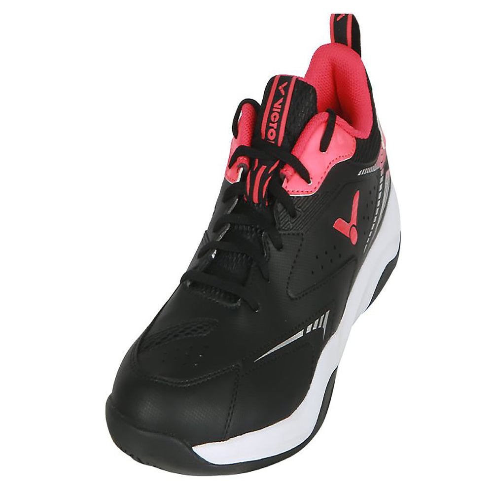 VICTOR A230-CD All-Around Series Badminton Shoes U-Shape 3.0(BLACK ONYX/AZALEA RED) - Best Price online Prokicksports.com