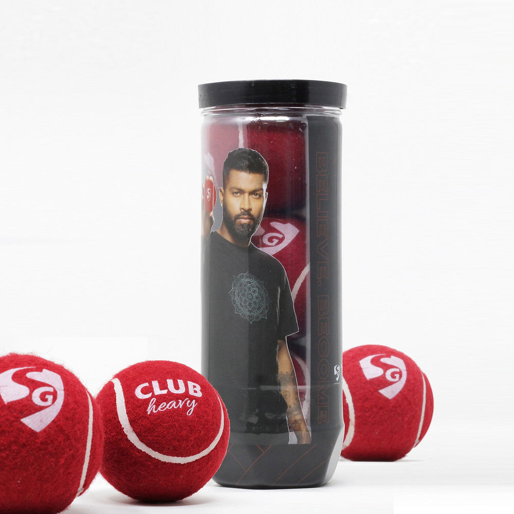 SG Club Heavy Cricket Tennis Ball - image 3