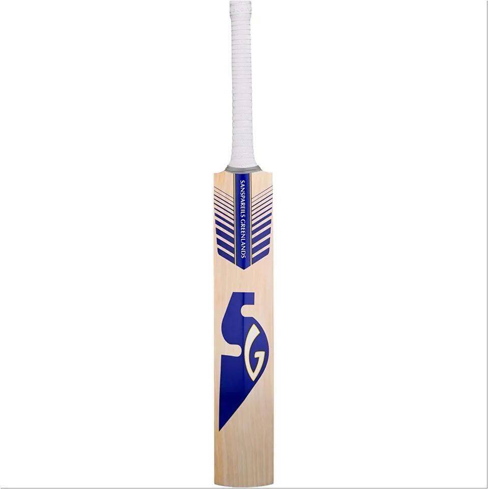 SG IK Xtreme English Willow Cricket Bat - SH | Hard-Pressed Blade, Round Cane Handle & Cork Inserts