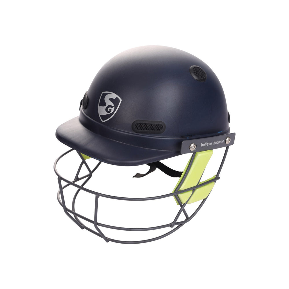 SG Aeroshield 2.0 Cricket Helmet – Lightweight High-Impact Protective Helmet with Steel Grill and Airflow Vents for Match and Practice Safety - Best Price online Prokicksports.com