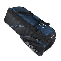 Shrey 1782 Star Wheelie Cricket Kitbag - Black/Navy - Best Price online Prokicksports.com