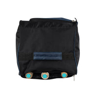 Shrey 1782 Star Wheelie Cricket Kitbag - Black/Navy - Best Price online Prokicksports.com
